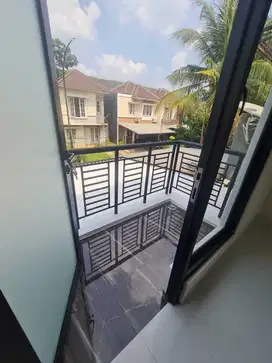 Di jual rumah cantik baru renovasi di dalam cluster