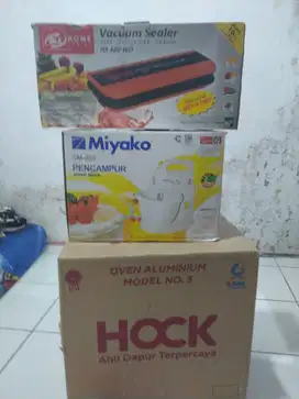 ( sepaket ) jual oven,mixer miyako,vacuum sealer