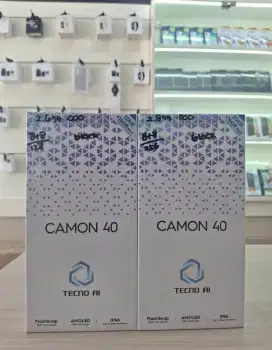 Tecno Camon 40 8/256 Garansi Resmi