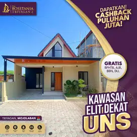 Rumah di Kawasan Prospek Kota Solo, Cocok untuk Bisnis atau Tinggal