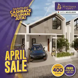 Rumah Desain Modern dekat Kampus Uns, Harga cuma 460 juta-an