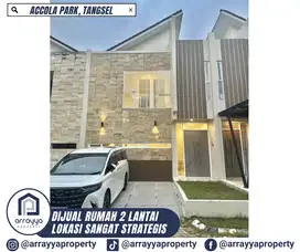 RUMAH BARU MURAH LT 84 CLUSTER ACCOLA PARK SERPONG