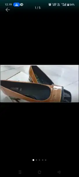 Sepatu kerja geox itali