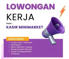 KASIR, ADMIN SOSMED ONLINE SHOP