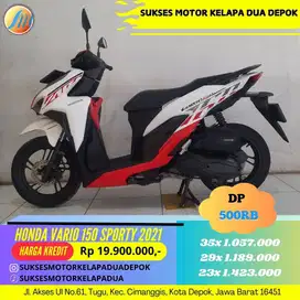 HONDA VARIO 150 SPORTY 2021 CASH/KREDIT DP MURAH ANGSURAN RINGAN