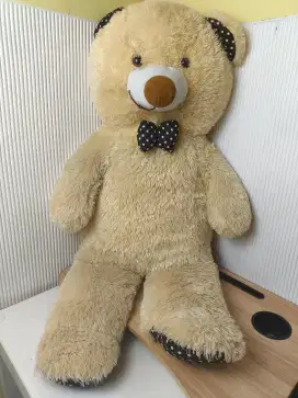Boneka Beruang Warna Cream Ukuran Besar