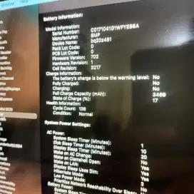 Macbook pro 2019 Touchbar