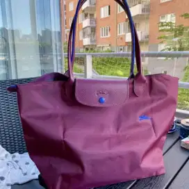 Long champ le pliage maroon
