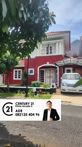 Rumah Desain Unik 2 lantai di Puri Bintaro Jaya Sektor 9 SC-16206