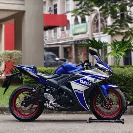 YAMAHA YZF R25 V1 BLUE GP 2014 KM 13K PAJAK ON