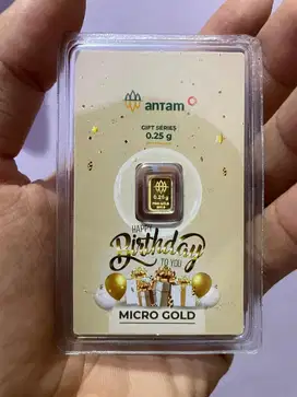 JUAL CEPAT Logam mulia antam 0.25gr terbaru