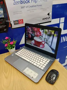 LAPTOP KERJA ASUS X441U CORE I3 RAM 4GB HDD 500GB SIAP PAKAI