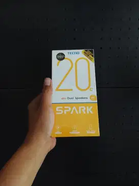 [ Fast respon WA ] Tecno Spark 20C NFC 8+8/128 Garansi resmi 13bln