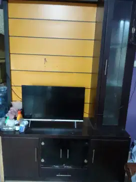 Kursi set jati + lemari
