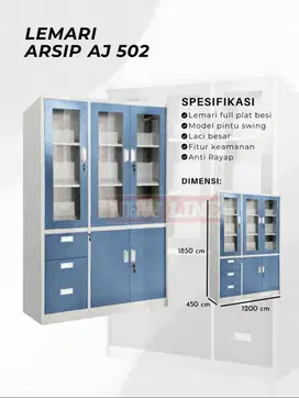 Lemari Arsip Kantor, Lemari Cabinet, Loker Arsip