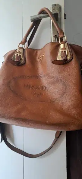 DIJUAL TAS PRADA MILANO KULIT ASLI