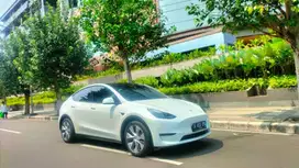 Tesla Model Y Long range Tahun 2022 Warna Putih