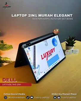 LAPTOP DELL LATITUDE 7410 2IN1 SLIM CORE I7 SSD RAM SECOND