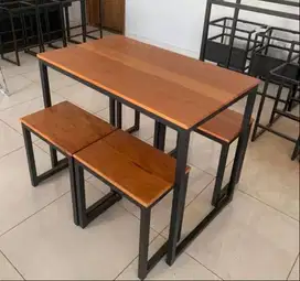 Menjual Meja Dan Kursi Kantin, Meja Resto Sawargi Kreasindo