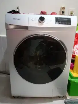 Mesin cuci Sharp 8.5kg front loading