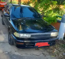 Toyota Corolla 1990 Hitam Bagus Normal