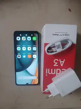 REDMI A3 RAM 4/128 FULLSET ORI