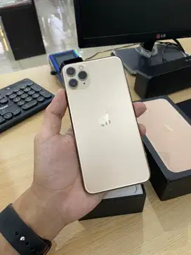 iPhone 11 Promax 64 Gb Gold Jaringan Regist