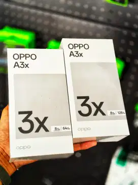 Oppo A3x Ram 8/128Gb New segel Garansi resmi promoo