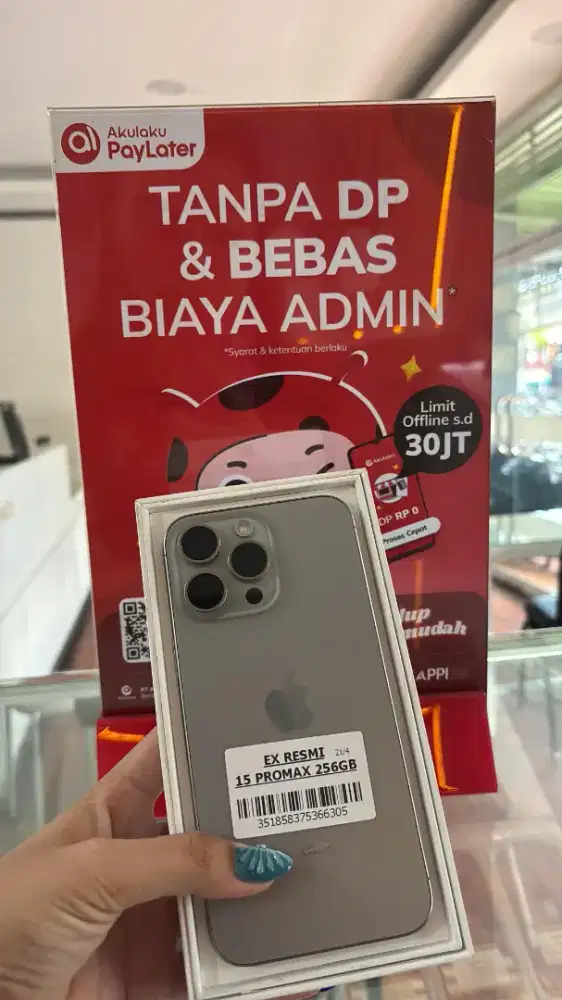 IPHONE 15 PROMAX 256GB GARANSI RESMI