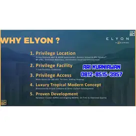 Paling Elegant Elyon Eonna Bsd City 4,6man 3lt Full Marmer Design