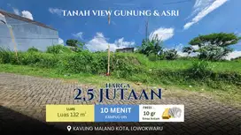 Tanah Malang Kota Merjosari Asri View Citylight Dekat UMM
