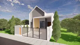 RUMAH INDEN MODERN CLASIK MINIMALIS DIKEPANJEN MALANG DIJUAL MURAH SHM