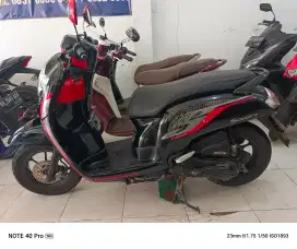 Scoopy th 2020 samping kompelik Andika sultan Adam hairi motor bjm