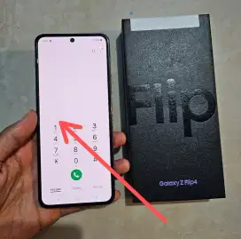 Zflip4 minus dikit ram 8/256gb fulset sein samsung