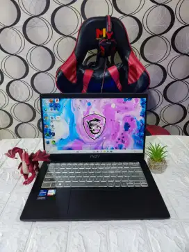[Gen 11] MSI Modern Core i7 RAM 8GB SSD 512GB Siap pakai