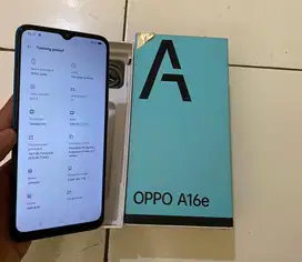 Oppo A16e Ram 3+1/32gb Fullset