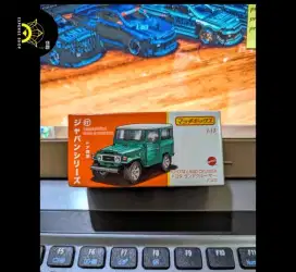 Matchbox Land Cruiser fj40 hijau