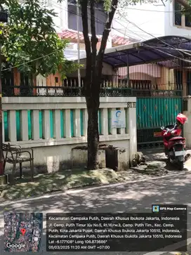 Rumah dijual LELANG di Cempaka Putih, Jakarta Pusat