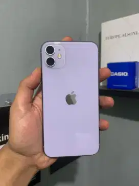 iPhone 11 64Gb Purple Mulus Fullset