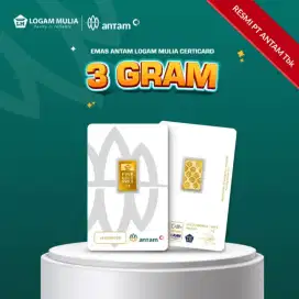 Jual emas logam mulia 3g Lm antam