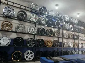 JUAL CASH DAN TUKARTAMBAH VELG MOBIL HSR RING14 SAMPAI RING20