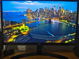 monitor lg ultra hd 4k 24ud48 and freesync lcd led gaming fullset