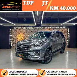 [ TDP 2 JUTA ] TOYOTA FORTUNER 2.4 GR SPORT 4X2 A/T NIK.2022