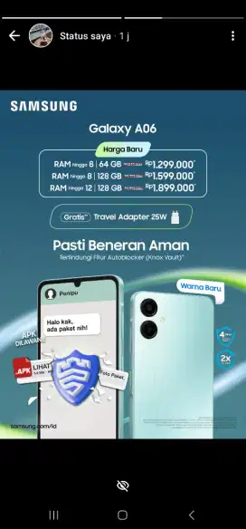 Samsung A06 6/128