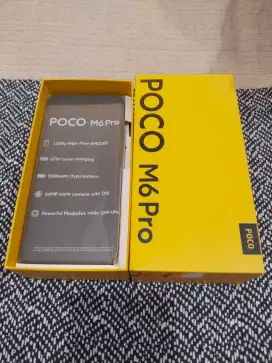 Jual Poco M6 Pro 8GB / 256GB Warna Hitam