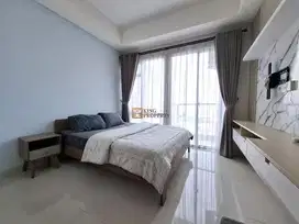 Interior Modern, Studio Apartemen Puri Mansion Dekat Pintu Tol Jorr