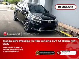 [PAJAK PANJANG] Honda BRV BR V Prestige 1.5 Non Sensing AT 2022/2023