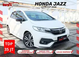 2018 Honda Jazz RS CVT AT New Facelift Antik TDP 35jt