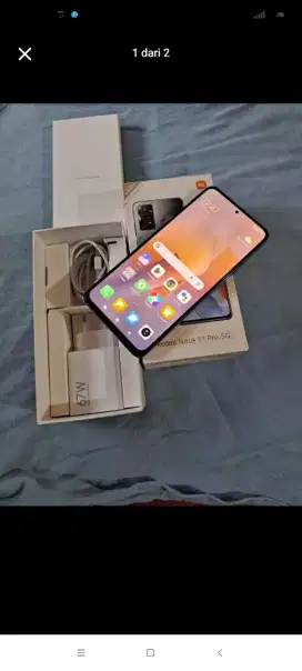 Jual hp redmi note 11 pro 5g nego santai Pmakaian 5bln