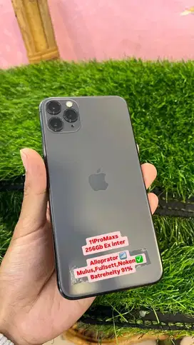 iphone 11Promaxs internal 256Gb Ex inter